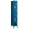Salsbury Industries Wardrobe Locker, 12 in. W, Ventilated, Blue 72168BL-U